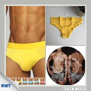 Parke & Ronen - Low-Rise Brief - Sunflower Candy Edition (M)